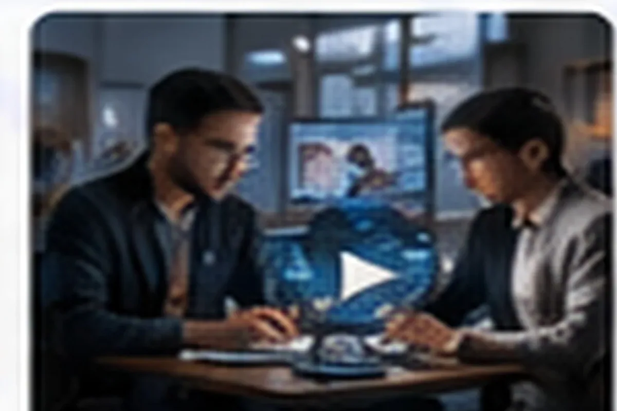 Uma equipe interdisciplinar de builders de IA colaborando em um sistema de software real.